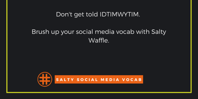 Salty Social Media Vocabulary: Motivated by FOMO Edition