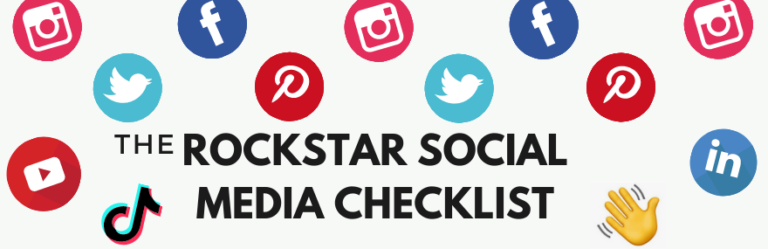 New Rockstar Social Media Checklist
