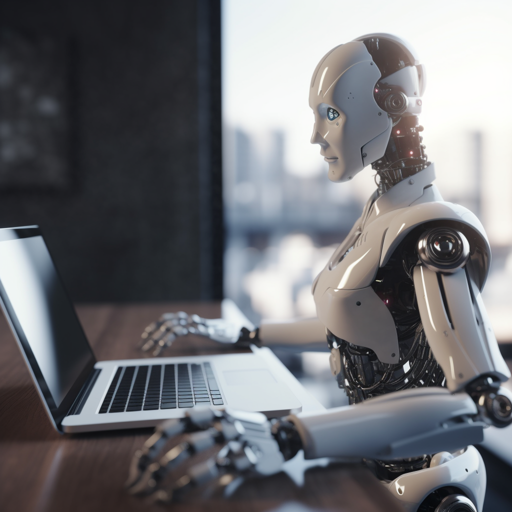 AI content creation, artificial intelligence, ai robot