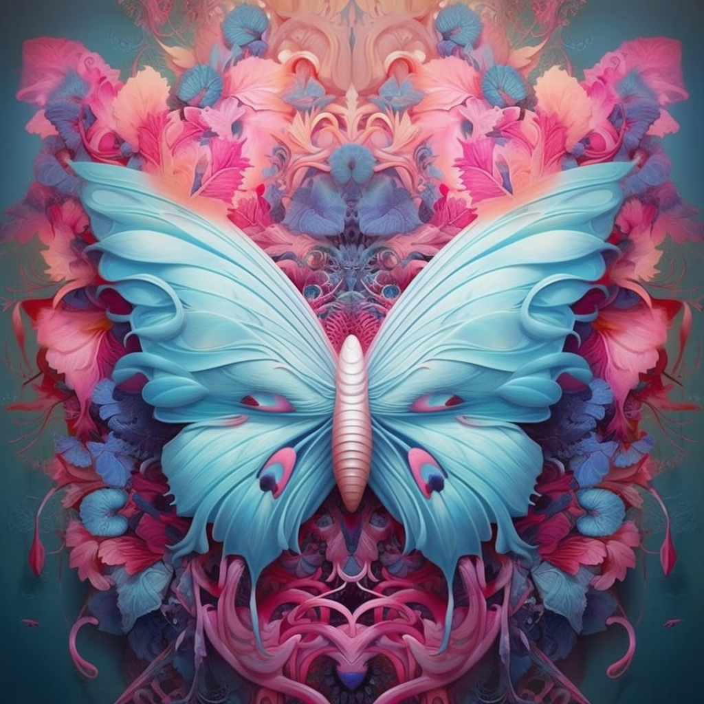 transformation, butterfly, cocoon, blue butterfly, transform